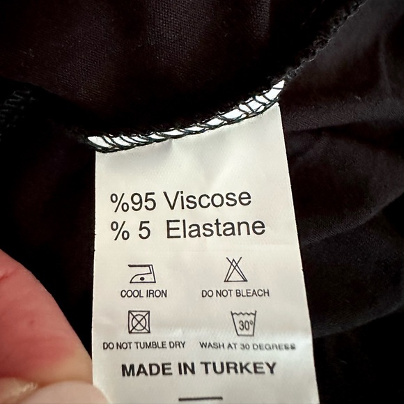 Black V-Neck Sleeveless Maxi Dress NWOT - Picture 7 of 7